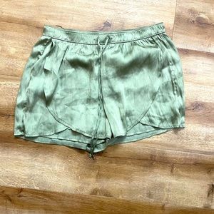 Satin shorts